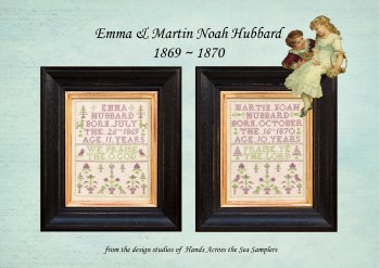 click here to view larger image of Emma & Martin Noah Hubbard (chart)