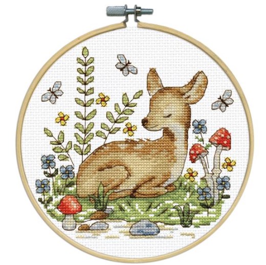 click here to view larger image of Deer (counted cross stitch kit)