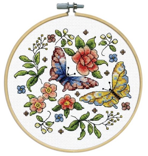 click here to view larger image of Butterfly (counted cross stitch kit)