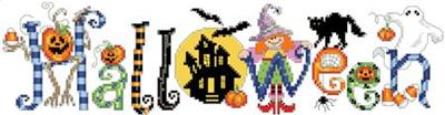 click here to view larger image of Halloween Sign (chart)