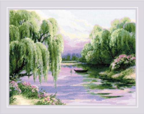 click here to view larger image of Quiet Morning (counted cross stitch kit)