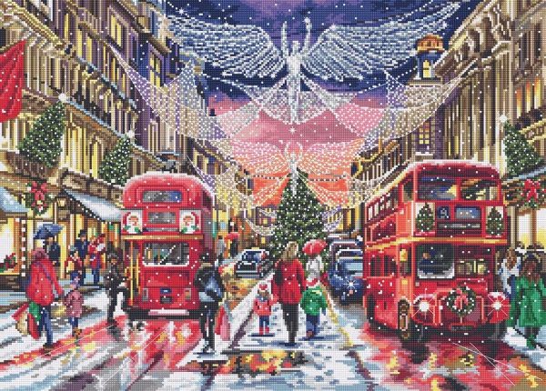 click here to view larger image of Regent Street/Range/Cities (counted cross stitch kit)