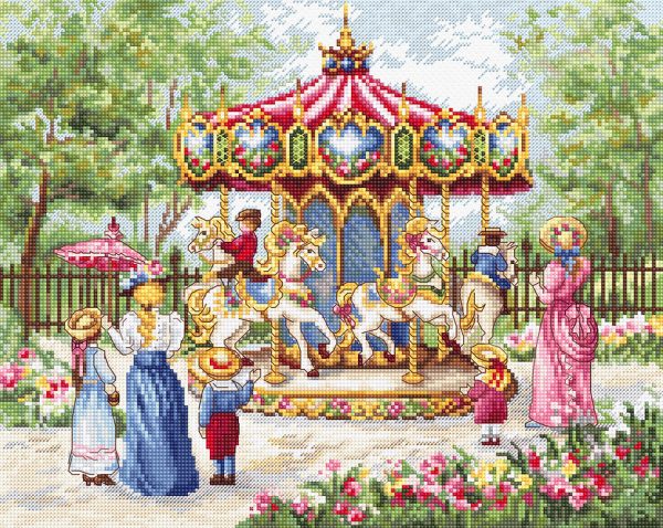 click here to view larger image of Magical Horses (counted cross stitch kit)