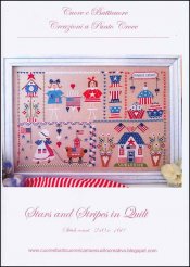 click here to view larger image of Stars and Stripes in Quilt (chart)