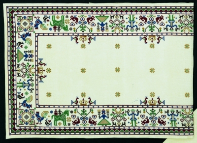 click here to view larger image of Rustic Runner (counted cross stitch kit)