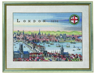 click here to view larger image of London (counted cross stitch kit)