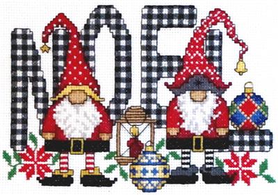 click here to view larger image of Gnome Noel  (counted cross stitch kit)