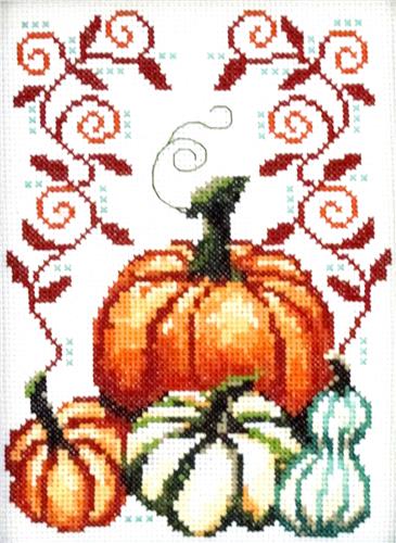 click here to view larger image of Be Thankful (counted cross stitch kit)