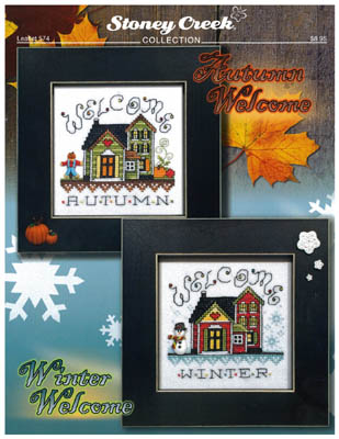 click here to view larger image of Autumn Welcome/Winter Welcome (chart)