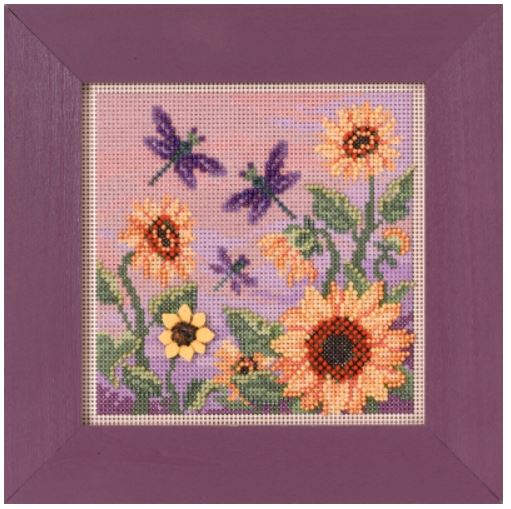 click here to view larger image of Sunflower Garden (2022) (counted cross stitch kit)