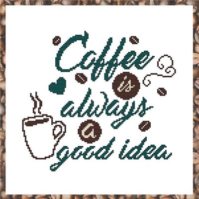 click here to view larger image of Coffee is Always a Good Idea (chart)