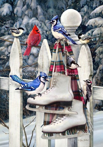 click here to view larger image of Birds with Skates - Greg Giordano (chart)