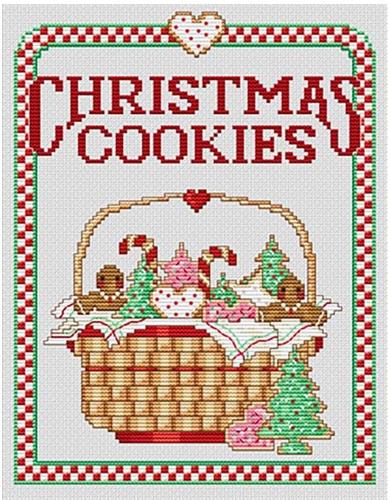click here to view larger image of Christmas Cookies w/beads - Sue Hillis (chart)