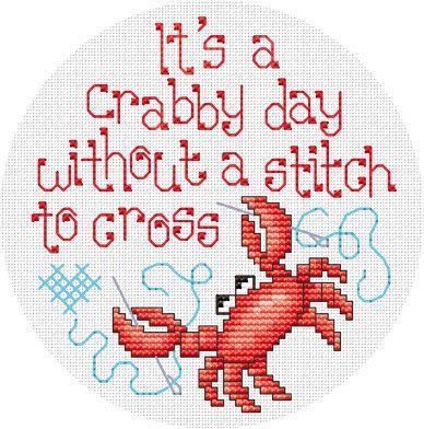 click here to view larger image of Crabby Day - Sue Hillis (chart)