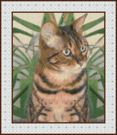 click here to view larger image of Bengal Cat (chart)