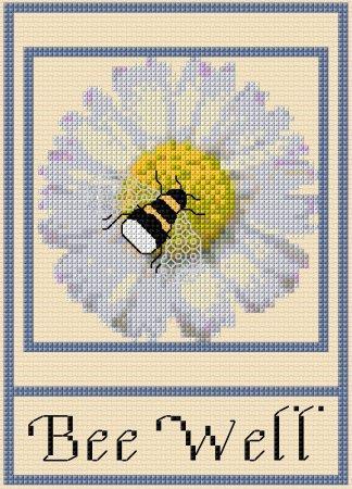click here to view larger image of Bee Well Card 2 (chart)