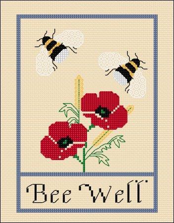 click here to view larger image of Bee Well Card 1 (chart)