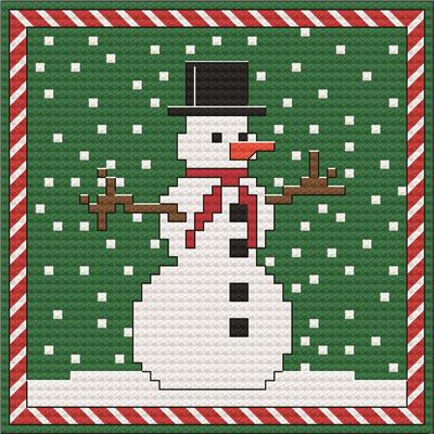 click here to view larger image of Christmas Snowman, A (chart)