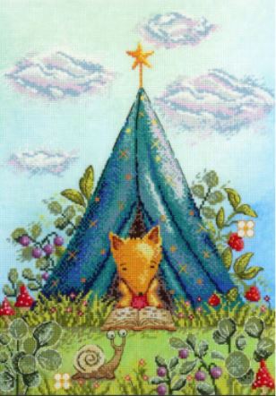 click here to view larger image of Fox Summer (counted cross stitch kit)