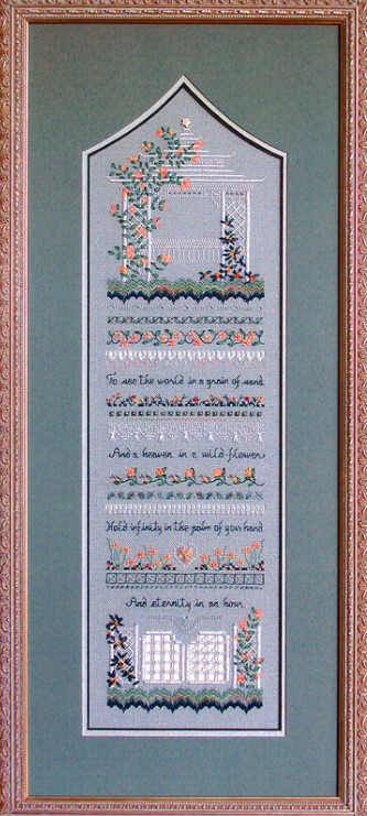 click here to view larger image of Silk Bougainvillea Sampler (chart)