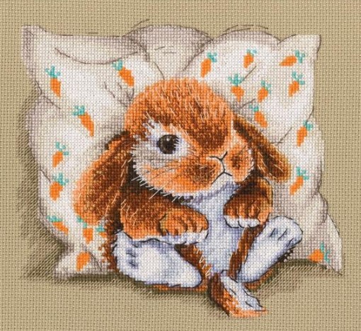click here to view larger image of Little Bunny (counted cross stitch kit)