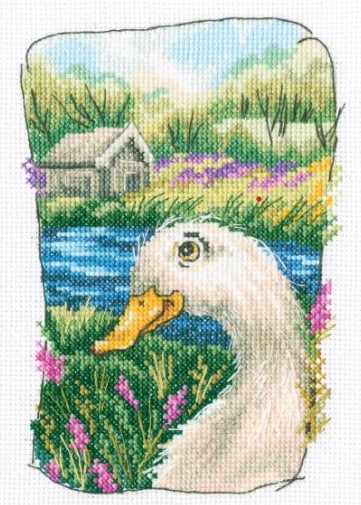 click here to view larger image of Grandmother's Old Garden II (counted cross stitch kit)