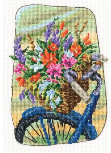 click here to view larger image of Grandmother's Old Garden IV (counted cross stitch kit)