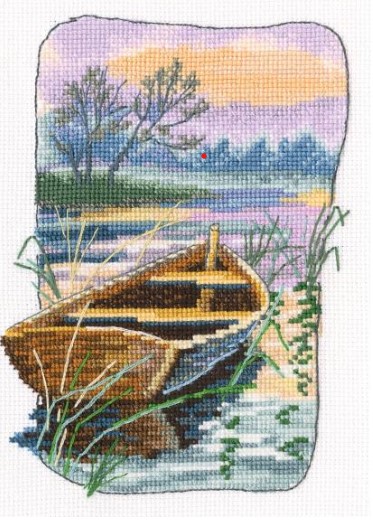 click here to view larger image of Grandmother's Old Garden VII (counted cross stitch kit)