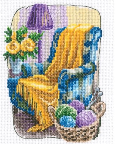 click here to view larger image of Grandmother's Old Garden VI (counted cross stitch kit)