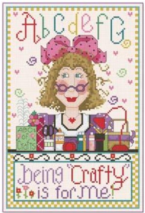 click here to view larger image of Being Crafty is for ME (chart)