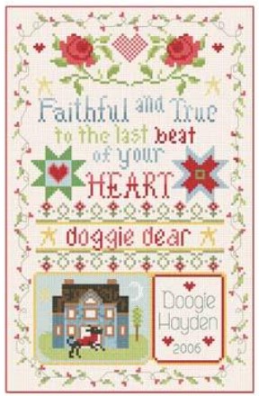 click here to view larger image of Doggy Dear Sampler (chart)