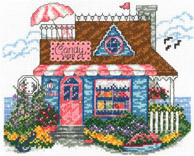 click here to view larger image of Candy Shop (counted cross stitch kit)