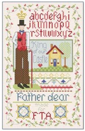 click here to view larger image of Father Dear Sampler (chart)
