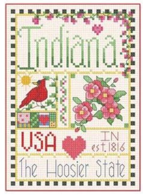 click here to view larger image of Indiana Little State Sampler (chart)