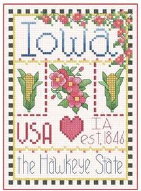 click here to view larger image of Iowa Little State Sampler (chart)