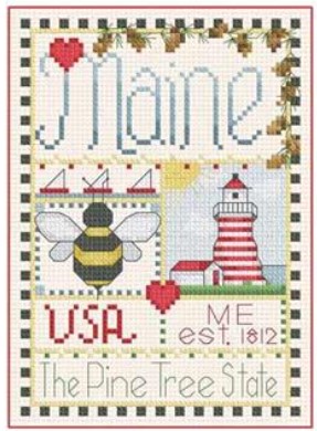 click here to view larger image of Maine Little State Sampler (chart)