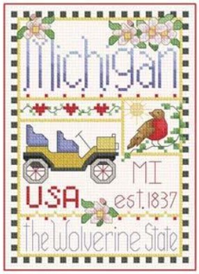 click here to view larger image of Michigan Little State Sampler (chart)