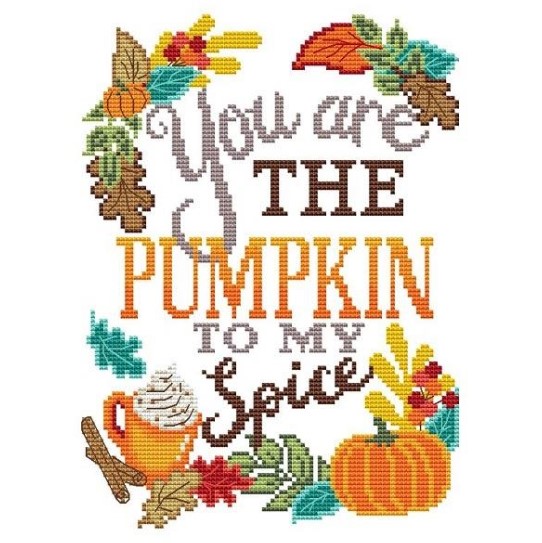 click here to view larger image of Pumpkin to my Spice (chart)