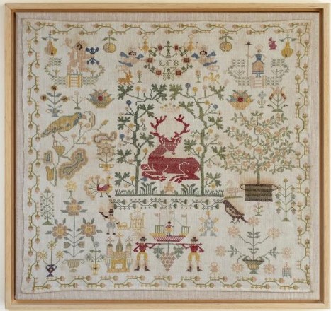 click here to view larger image of LFB 1788 - A Red Deer Sampler (chart)