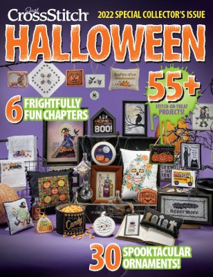 click here to view larger image of 2022 Just Cross Stitch Halloween Special Collector's Issue (magazines)