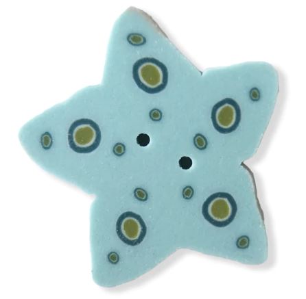 click here to view larger image of Small Mermaid Star (buttons)