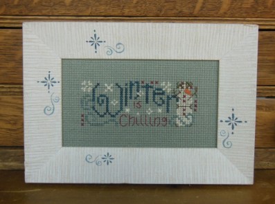 click here to view larger image of Winter Is (counted cross stitch kit)