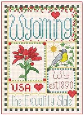 click here to view larger image of Wyoming Little State Sampler (chart)