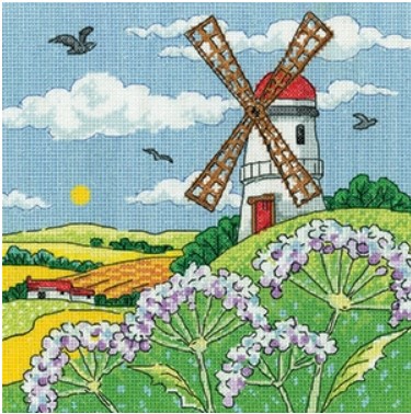 click here to view larger image of Windmill Landscape (chart)