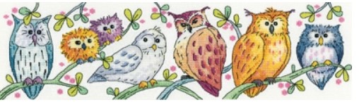 click here to view larger image of Owls on Parade (chart)