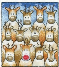 click here to view larger image of Leader, The (counted cross stitch kit)