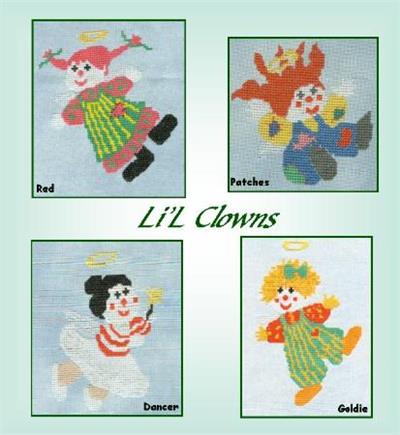 click here to view larger image of Li'L Angels - Clowns (chart)
