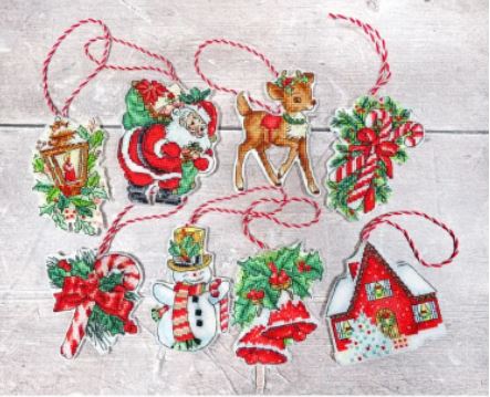 click here to view larger image of Christmas Toys Kit 1 (counted cross stitch kit)