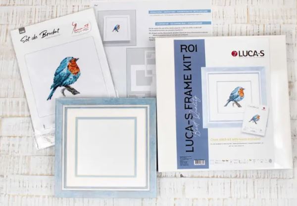 click here to view larger image of Luca S Frame Kit SR01 (counted cross stitch kit)