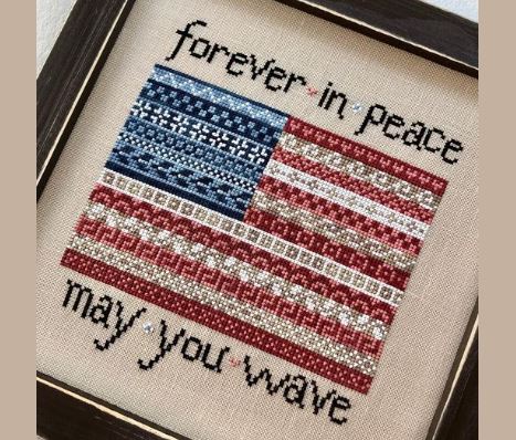 click here to view larger image of Forever In Peace (counted canvas chart)